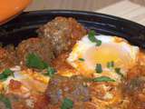 Tajine de kefta aux oeufs