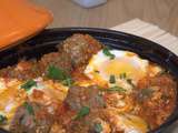 Tajine de kefta aux oeufs facile