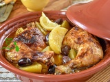 Tajine de poulet à la pomme de terre