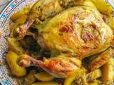 Tajine de poulet au citron confit