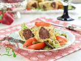 Tajine tunisien aux boulettes de viande bnadèk