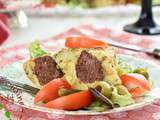 Tajine tunisien aux boulettes de viande bnadèk