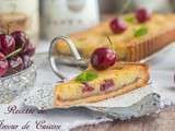 Tarte amandine aux cerises