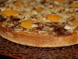 Tarte amandine aux peches