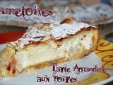 Tarte amandine aux poires