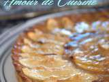 Tarte aux pommes a la creme de marron