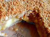 Tarte crumble aux pommes