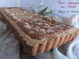 Tarte frangipane aux peches