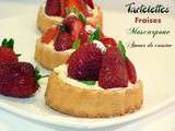 Tartelettes aux fraises et mascarpone