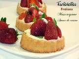 Tartelettes fraises mascarpone