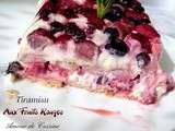 Tiramisu aux fruits rouges