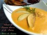 Velouté de patates douces et de poires