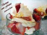 Verrine fraise speculoos