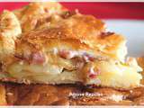 Tourte pommes de terre et lardons facile