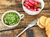 Pesto fanes de radis (thermomix ou non) zéro gâchis