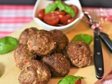 Meilleures boulettes de poulet cuites au four à toute heure