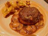 Fricadelles tournedos de Caroline, et chou-fleur gratiné santé d’Éphée