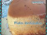 Flan Antillais ou Flan magique à la noix de coco