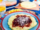 Marocaine facile : crêpe Baghrir ou mille trous (vegan - sans lait)