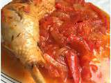 Poulet basquaise