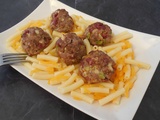 Boulettes chorizo-cheddar