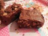 Brownie chocolat et gavottes