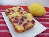 Cake citron-framboises