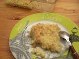 Crumble aux poires d'Esteban