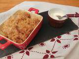 Crumble pomme-poire