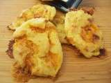 Gougères ratées au cheddar