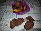 Madeleines marbrées