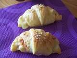 Mini-croissants jambon-fromage