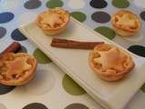 Mini-tartelettes pomme-poire