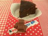 Moelleux au chocolat et aux Kinder