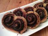 Palmiers au Nutella