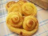 Palmiers au passion curd