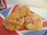 Scones cheddar et lardons