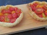 Tartelettes aux tomates cerise