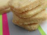 Shortbreads ou sablés anglais