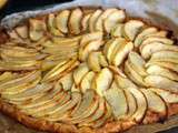 Tarte fine aux pommes caramélisées