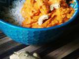 Butter chicken: poulet indien sauce aux noix de cajou