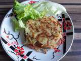 Croque rostis au fromage