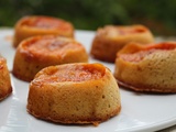 Gâteau renversé aux amandes et abricots caramélisés