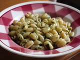 Gnochetti au pesto d'origan et basilic