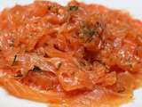 Saumon gravlax