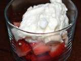 Verrine fraises et mascarpone