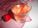 Infusion de queues de fraise