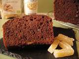 Cake au chocolat & au gingembre (recette de Philippe Rigollot)