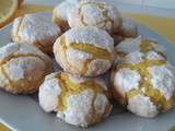 Craquelés au citron ( ou Lemon Crinckles)