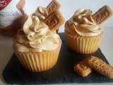 Cupcakes vanille & glaçage au Spéculoos